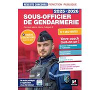 Sous-officier de gendarmerie: Concours externe, interne, catégorie B