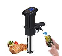 Sous Vide Cooker, Ultra-Quiet Immersion-Circulator， 1200W Wifi Immersion Circulator Sous Vide Machine, Time Control Sous Vide Cookbook Included, LJJY-KK