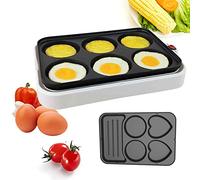 Sous Vide - Máquina para picar huevos con moldes de silicona, cámara de cocción antiadherente, multicocina de cocción rápida