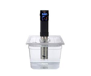 Sous Vide Tools 11.6 Litre Polycarbonate Container - Custom Cut Lid to Suit the iVide Sous Vide Cooker - Clear Cooking Vessel - BPA Free, Non-Stick, and Dishwasher Safe, SVT-PS11GN-IVIDE