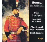 Sousa & Americana : Marches, Polkas. Kunzel.