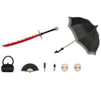 Sousai Shojo Teien Kuon Yakushiji - Juego de accesorios para actor después de la escuela a escala 1/10