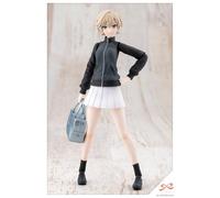 Sousai Shojo Teien Plastic Model Kit 1/10 Rui Saotome Touhou High School Tracksuit Dreaming Style Midnight Onyx 16 cm