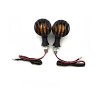 SOUTES Accesorios para indicadores 2/4 Uds Motocicleta/moto Bala Intermitente Ámbar Luz Indicadora De Señal Giro Lámpara Para Kawasaki Para Harley(2 pcs)