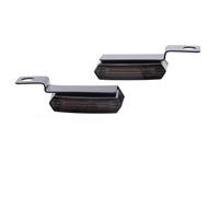 SOUTES Accesorios para indicadores 2 Uds Intermitentes De Motocicleta Luz Manillar Lámpara Señal Ámbar Intermitente Secuencial 12V Para Harley Para Davidson Sportster 1200 883