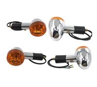 SOUTES Accesorios para indicadores Luz De Señal Giro Para Motocicleta, Indicador Intermitente Para, Accesorios Retroadaptación Para Suzuki GZ150-A GZ125HS Para Yamaha(4pcs)
