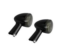 SOUTES Accesorios para indicadores Para Harley Para Davidson XL883 XL1200 Sportster 1992-2021 2020 2019 2018 2017 2016 2015 2014 2013 2012 2011 Luces Intermitentes Para Motocicleta(Black Black)