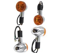 SOUTES Accesorios para indicadores Para Suzuki GZ150-A GZ125HS Para Yamaha Luz De Señal Giro Para Motocicleta Indicador Intermitente Accesorios Retroadaptación(4pcs)