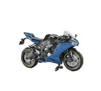 SOUTES Modelo de Motocicleta 1:12 para Kawasaki para Ninja ZX-6R 2023 Modelo de Motocicleta Juguete en Miniatura para Super para Sport Regalo colección(BLU)