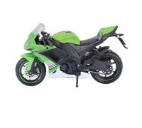 SOUTES Modelo de Motocicleta 1:18 para Kawasaki para Ninja ZX-10R 2010, Simulación De Motocicleta De Aleación, Modelo De Juguete