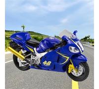 SOUTES Modelo de Motocicleta Adornos De Escritorio para Computadora 1:18 para Suzuki para Hayabusa GSX1300#46 Juguetes Maquetas Motocicletas Regalo Colección En Miniatura