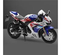 SOUTES Modelo de Motocicleta Adornos De Regalo para Computadora Escritorio 1/12 para Honda CBR1000RR-R Fireblade SP Modelo Motocicleta(White)