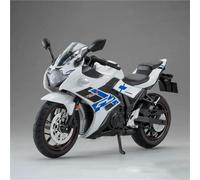 SOUTES Modelo de Motocicleta Adornos para Hobby 1/12 para Suzuki GSX-250R Coche De Juguete para Motocross(White)
