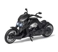 SOUTES Modelo de Motocicleta Colección De Simulación Modelos Motocicletas 1:12 para Yamaha para Tyrannosaurus Rex V-Rex Alloy Racing(Nero)