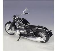 SOUTES Modelo de Motocicleta Colección De Vehículos Motocicleta Fundición A Presión 1:12 para BMW R18 2020 Automoto con Amortiguador Todoterreno Juguete
