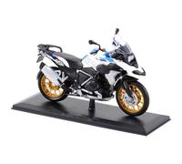 SOUTES Modelo de Motocicleta Juguetes A Escala De Motos 1:12 para BMW R1250GS con Soporte Vehículos Metal Fundido A Presión, Coleccionables, Hobbies
