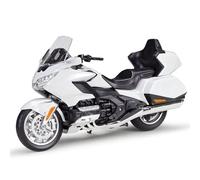 SOUTES Modelo de Motocicleta Juguetes De Regalo De Cumpleaños 1:12 para Honda Gold Wing para Tour 2020, Motocicleta De Aleación, Modelo De Juguete, Coche, Colección De Regalos.(White)