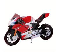 SOUTES Modelo de Motocicleta Maqueta De Motocicleta 1/18 para Ducati Panigle V4 S para Corse Colección Miniaturas