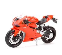 SOUTES Modelo de Motocicleta Maqueta De Motocicleta para Cumpleaños 1:18 para Ducati Panigale 1199 Moldeado A Presión Vehículos Coleccionables Hobbies Adornos Y Regalos