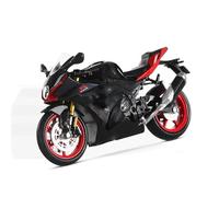 SOUTES Modelo de Motocicleta Maquetas De Motos Campo Traviesa, Adornos para Hobby 1:12 para Suzuki GSX-R1000R, Maqueta Moto Juguete(Rosso)