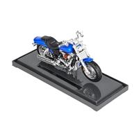 SOUTES Modelo de Motocicleta Miniatura De Motocicleta De Aleación 1/18, Modelo De Juguete Fundido A Presión, Regalo para Harley, para Davidson FXDFSE CVO, para Fat Bob 2009.