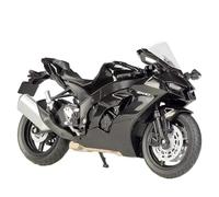 SOUTES Modelo de Motocicleta Modelo De Motocicleta 1:12 para Kawasaki para Ninja ZX-10R ZX10R ZX 10R 2021 Simulación De Alta Resistencia En Aleación(Nero)