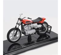 SOUTES Modelo de Motocicleta Modelo De Motocicleta Aleación, Juguete, Coche, Colección, Adornos, Regalos 1:18 para Harley para Davidson XR750 Racing 1972