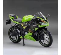 SOUTES Modelo de Motocicleta Modelo De Motocicleta Aleación, Juguetes Fundición A Presión, Volante Delantero, Sonido Y Luz, Regalos Navideños 1:12 para Kawasaki ZX-6R(Vert)