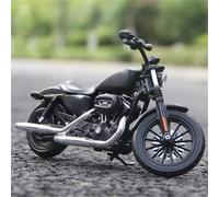 SOUTES Modelo de Motocicleta Modelo De Motocicleta De Motocross A Escala 1:12, Coche De Juguete, Colección, Regalo, Fundición A Presión Estática, Producción para Harley para Davidson Iron 883 2014.