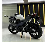 SOUTES Modelo de Motocicleta Modelo De Motocicleta para Kawasaki para Ninja 400 A Escala 1:12, Juguete para Regalar, Estático Fundición A Presión(Grey)