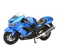 SOUTES Modelo de Motocicleta Motocicleta Modelo Juguetes Regalo De Cumpleaños 1/18 para Kawasaki para Ninja ZX-14R Fundición A Presión Vehículos Coleccionable Aficiones