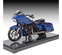SOUTES Modelo de Motocicleta Simulación De Motocicleta 1:18: Colección De Regalos para Harley para Davidson CVO Road Glide 2022