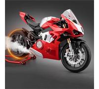 SOUTES Modelo de Motocicleta Simulación De Motocicleta 1:6: Colección Regalos para Ducati V4R