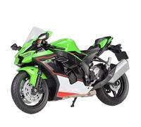 SOUTES Modelo de Motocicleta Simulación De Motocicleta Alta Resistencia En Aleación Presentamos Un Modelo 1/12 para Kawasaki para Ninja ZX-10R ZX10R ZX 10R 2021(Vert)