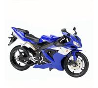 SOUTES Modelo de Motocicleta Vehículos De Fundición A Presión, Juguetes Coleccionables Modelos Motocicletas Adornos Y Regalos 1/12 para Yamaha YZF-R1 YZF R1(BLU)
