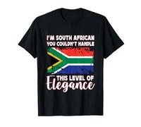South Africa Flag Elegant South African Boyfriend Girlfriend Camiseta