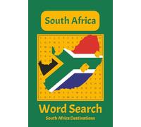South Africa Word Search Puzzle Book: Word Searches With Easy To Read Print For South Africans, Travelers, Tourists And More | 6x9, 110 Pages | 50+ ... Gift For Vacations, Holidays and Free Times.