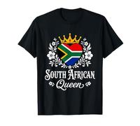 South African Queen South Africa Proud South African Woman Camiseta