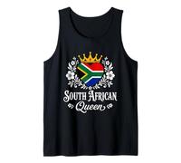 South African Queen South Africa Proud South African Woman Camiseta sin Mangas