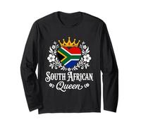 South African Queen South Africa Proud South African Woman Manga Larga