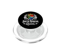 South African Queen South Africa Proud South African Woman PopSockets PopGrip para MagSafe