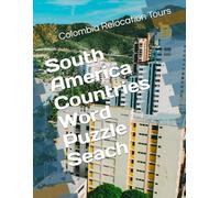 South America Countries Word Puzzle Seach