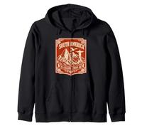 South America is Calling and I Must Go - Camiseta de Regalo de Viaje Sudadera con Capucha