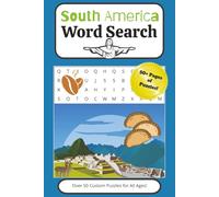 South America Word Search: A South America Word Search Puzzle with Easy to Read Print about Countries, Landmarks, Culture, and More | 6x9 inches, 110 ... Gift for Vacations, Holidays, Free Time, etc.