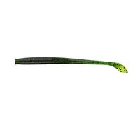 South Bend Sporting Goods Yamamoto Kut Tail Cebo Gusano, Watermelon Red Flake Negro, 5 Pulgadas