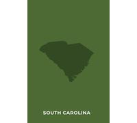 SOUTH CAROLINA - Premium Lined Journal | 6" x 9" | Soft Cover | 120+ Pages: A High-Quality Writing Notebook - Ideal for School, Work, or Thoughtful Gifts