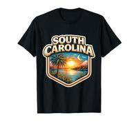 South Carolina Souvenir State Visitor Memorabilia Turista Camiseta