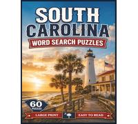 South Carolina Word Search Puzzles: For Kids & Adults of All Ages! | 8.5x11 in. | 60 Puzzles | Large Print | Easy to Read (The Americana Series)