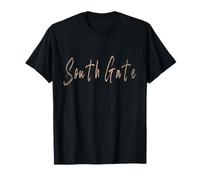 South Gate California Diseño elegante vintage Camiseta