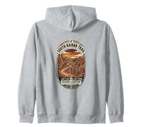 South-Kaibab-Trail Grand-Canyon - Insignia de Aventura de Senderismo Sudadera con Capucha